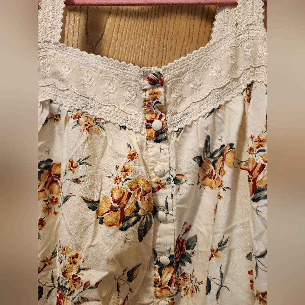 Victoria's Secret Country Cotton Prairie Dress (Flaw) Easy Fix - Picture 5 of 7